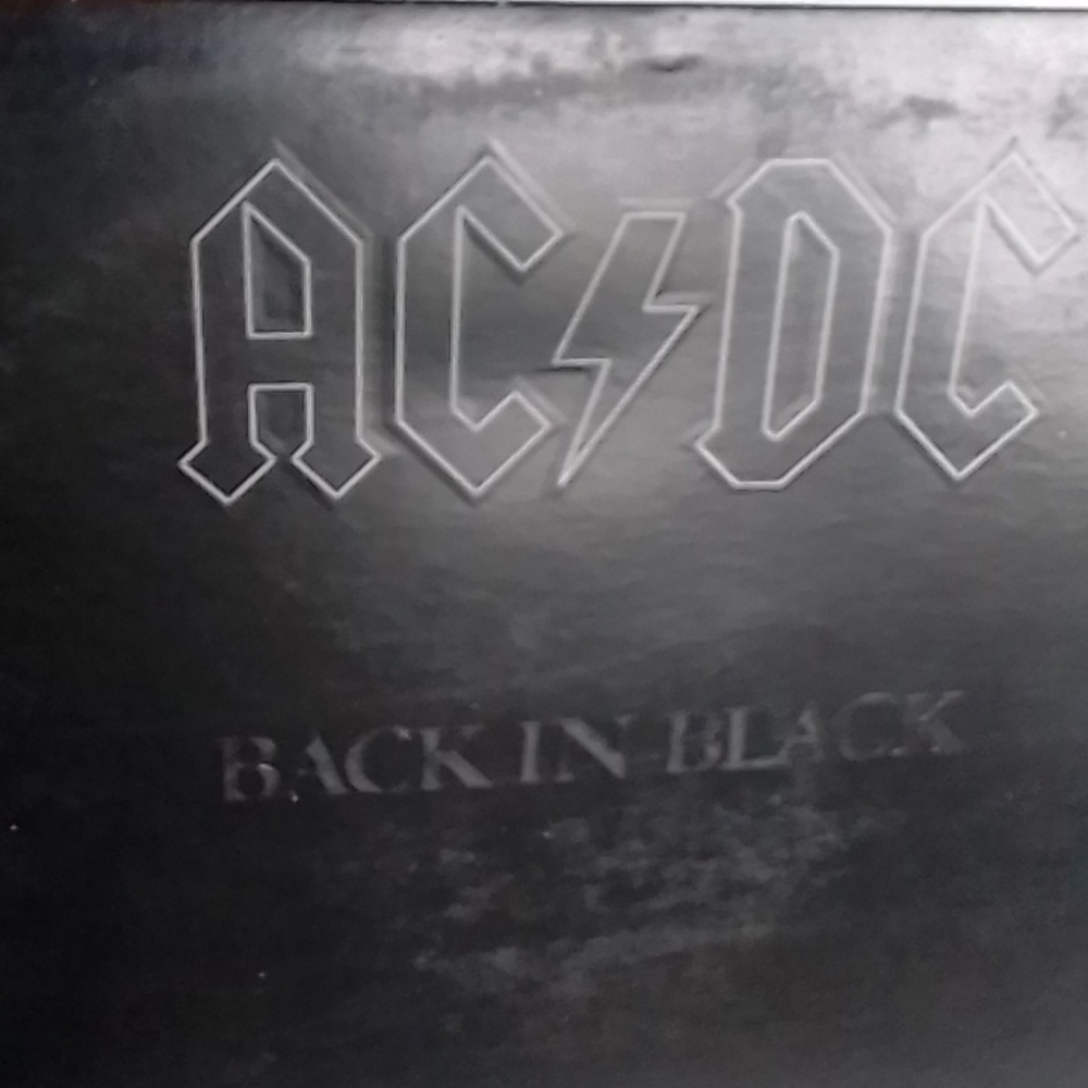 AC/DC Back In Black 1980 Alantic Records